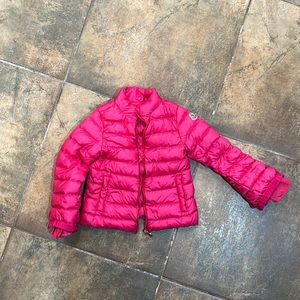 Moncler puffer jacket sz 4